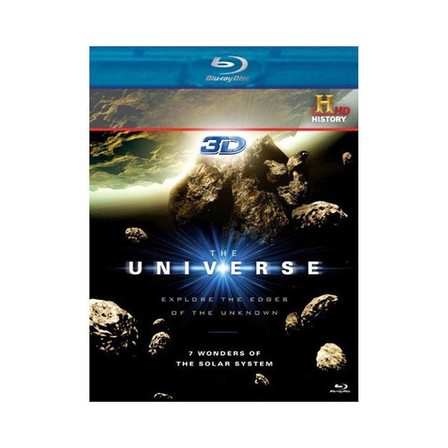 The Universe 7 Wonders Of The Solar System 3d Blu Ray Dvd