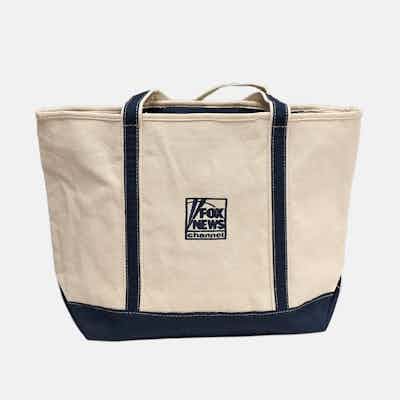 Fox News Large Zippered Tote