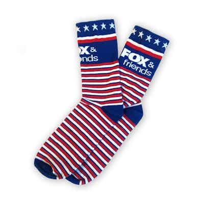Fox News Fox & Friends Stars & Stripes Socks