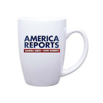 Fox News America Reports Logo Mug