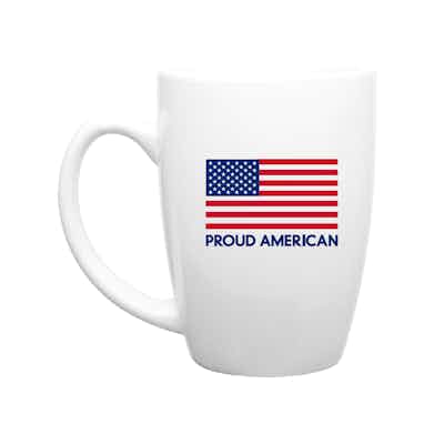 Fox News Proud American Logo Mug