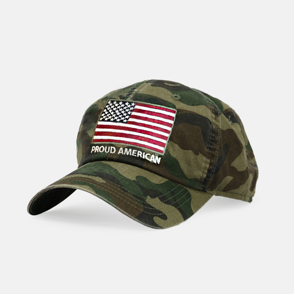 american camo hat