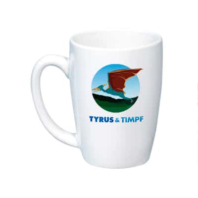 Fox News Podcasts "Tyrus & Timpf" Logo Mug