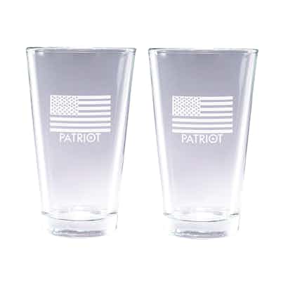 Fox Nation Patriot Pint Glass (Set of 2)
